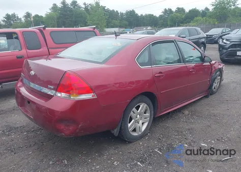 2011 Chevrolet Impala Lt из США, поврежденный, VIN 2G1WB5EK9B1238697